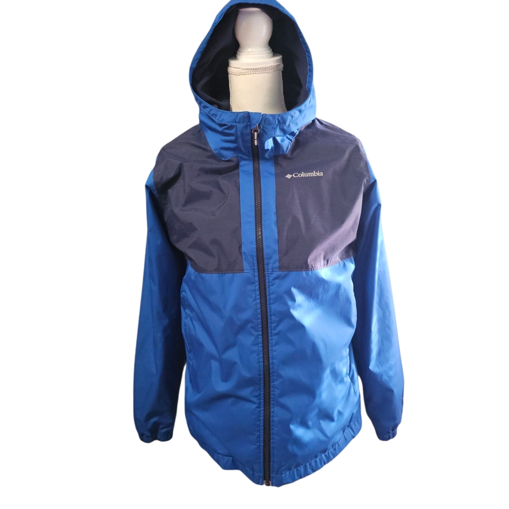 Columbia Kids Two-Tone Blue Raincoat